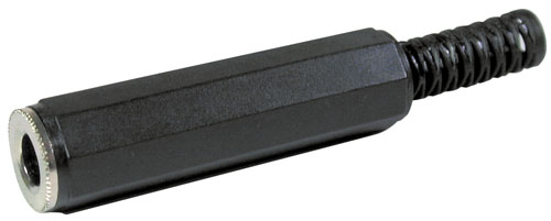 433329693 Socket stereo  6,4 mm with cable guide