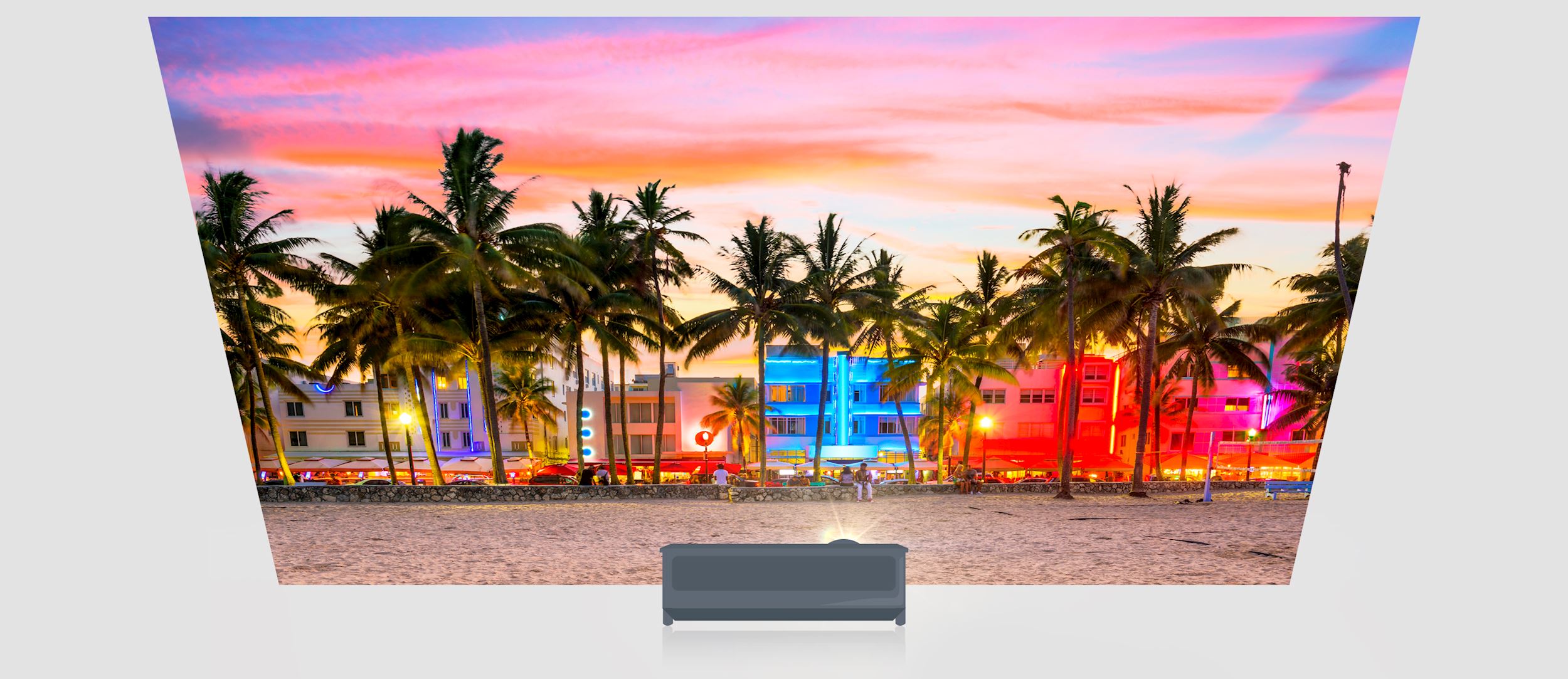 ZH350ST - Ultra-compact, high-brightness Full HD 1080p laser video projector