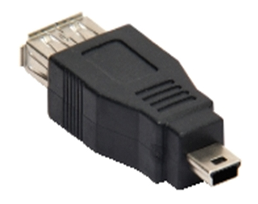CT-A006 Adapter USB 2.0 socket type a / plug mini type b 5p