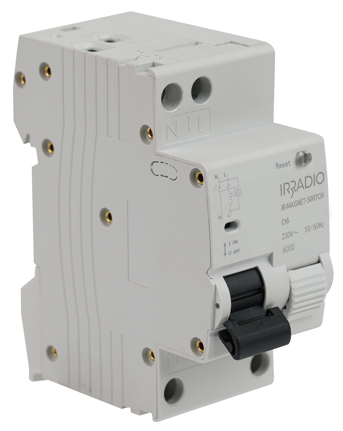 IR-MAGNET-SWITCH IRRADIO 1P+N smart circuit breaker
