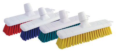 Spazzolone setole dure, 300mm, blu