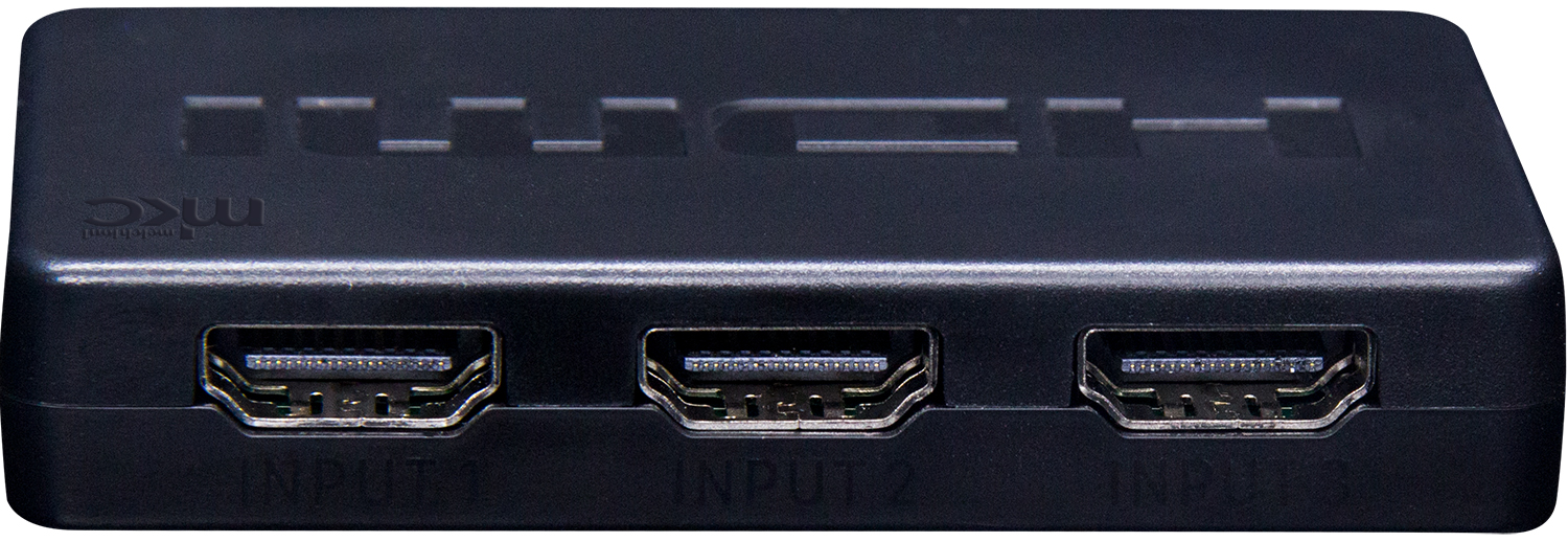 4K 30Hz HDMI Selector 3 IN × 1 OUT mod. MK-DSW3-N