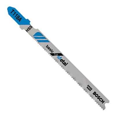 Lama per seghetto alternativo T118A per metallo PK5