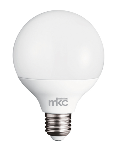 LED Bulb E27 220-240VAC 3000K Warm White Light G90 GLOBO 14W MKC Light