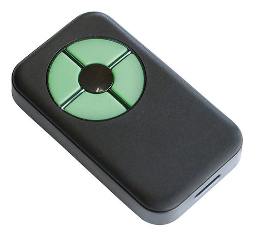 Kit attuatore da interno, ricevitore 2 canali, 2 radiocom frequenza fissa 433mhz