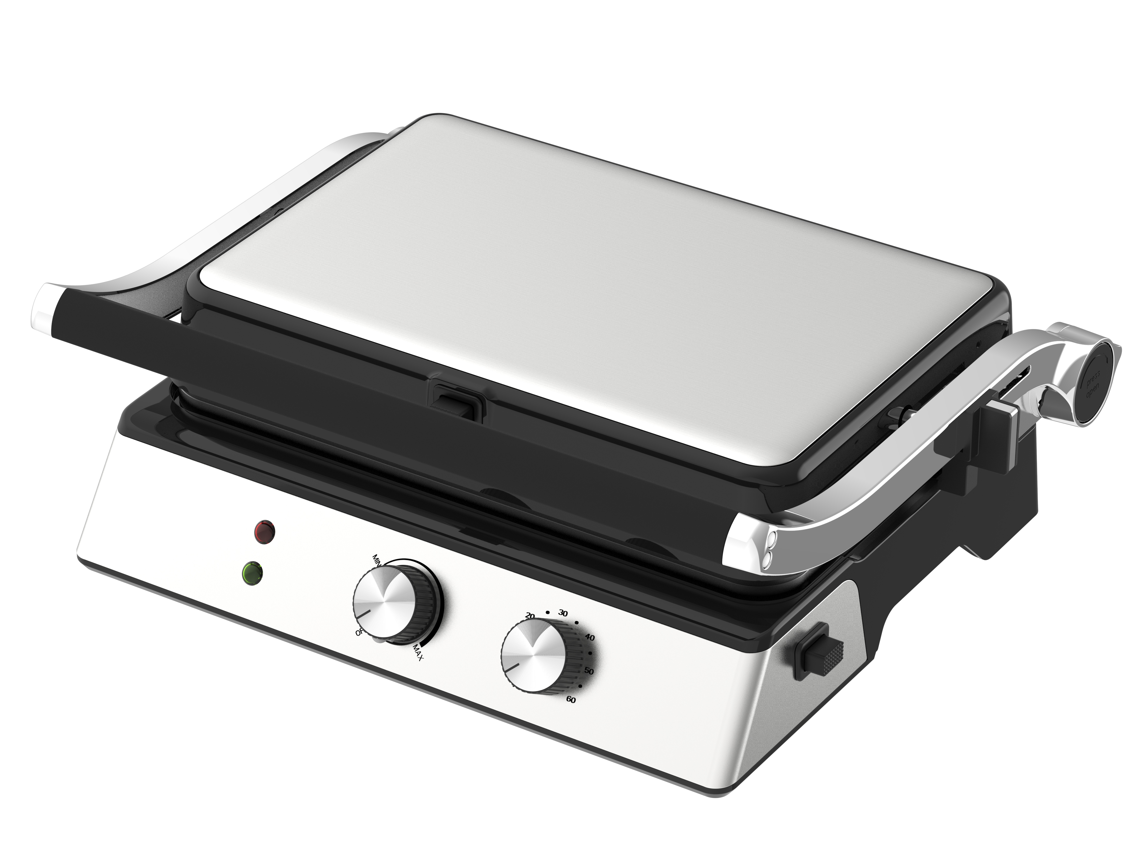 Bistecchiera BURGERONE 34 con piastre removibili da 34x23cm