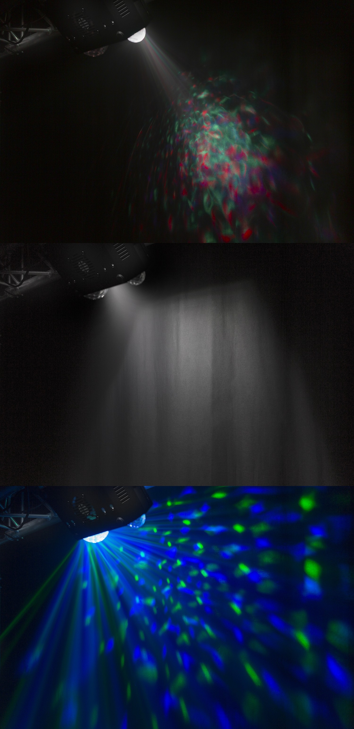 LED light with jellyball effect, wave and ultraviolet LEDWAVE