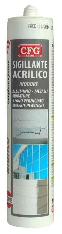Acrilico, Sovraverniciabile Cartuccia Da 280 mL Grigio W00210 CFG