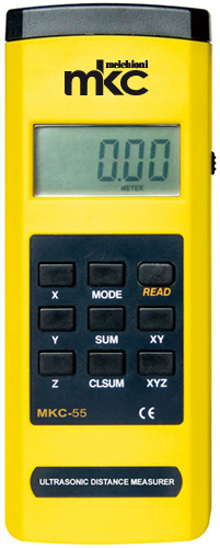 Misuratore distanza ad ultrasuoni MKC-55 - capacità 15m.