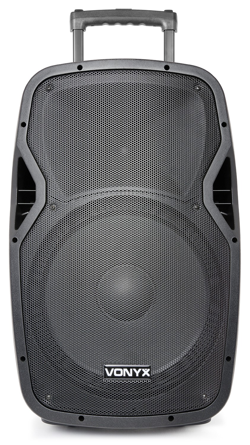 VONYX 550923426 Professional 15 "800w speaker with bt-usb-sd with 2 vhf radio microphone