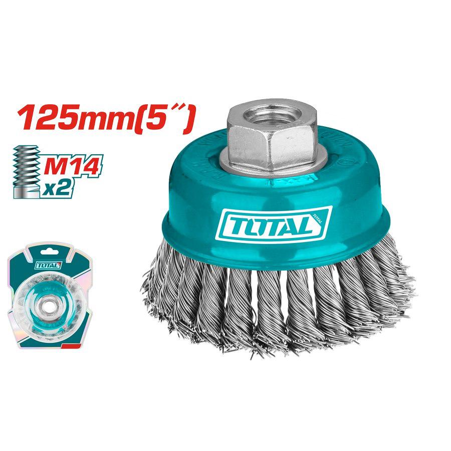 125mm Steel Cup Brush - M14 TAC32051