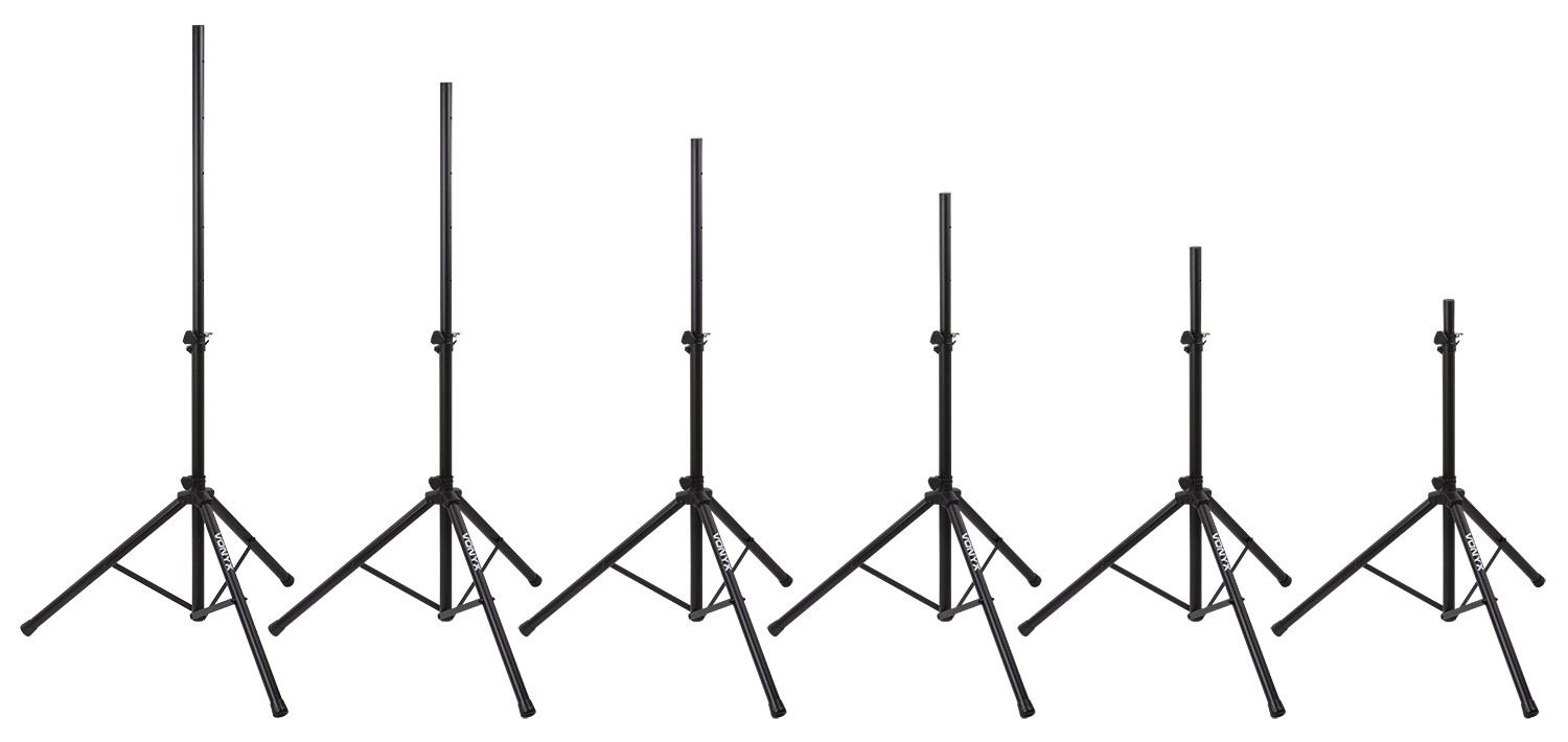 Kit Supporti treppiede per diffusori : 2 supporti + borsa, Mod. LS01K