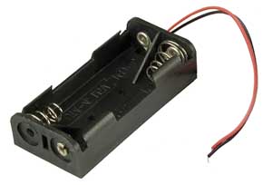 2-Ministilo Battery Holder with Wires PIL/85-C