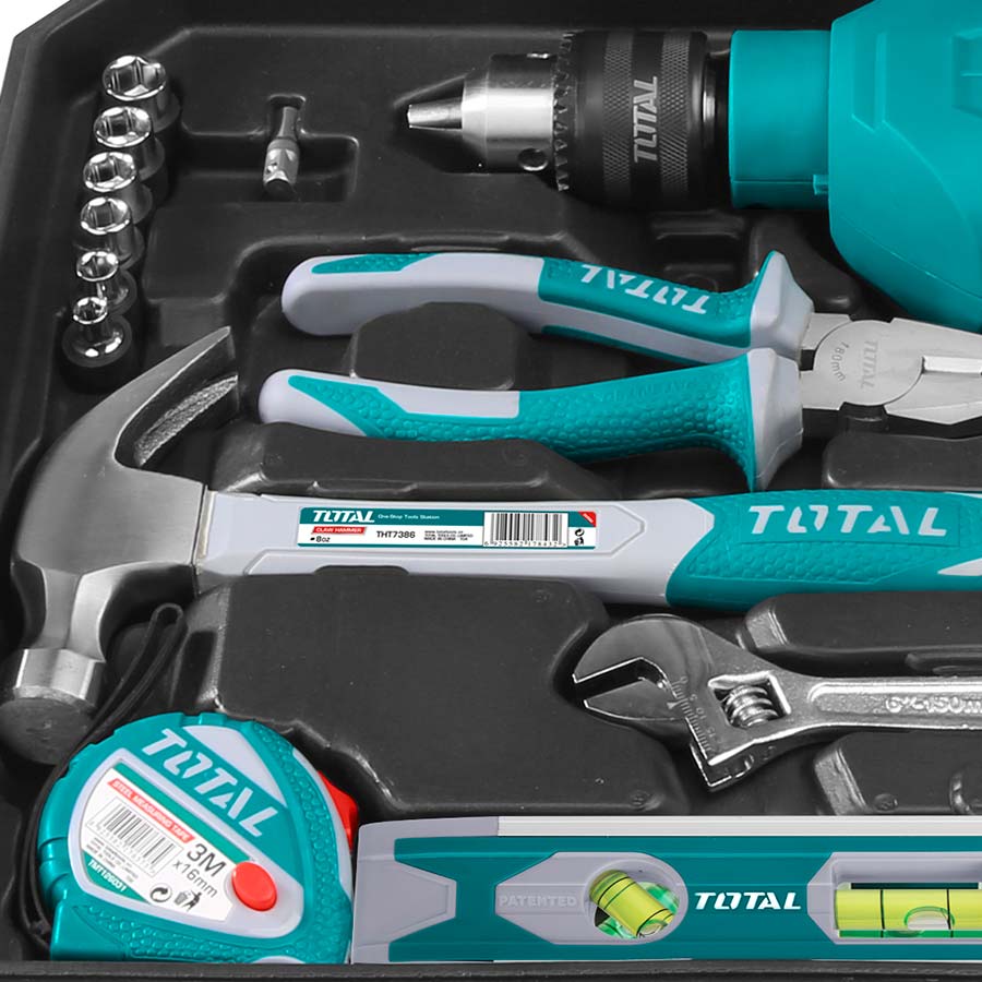 Kit Trapano 650W + 101 Accessori + Valigia - THKTHP1012-3