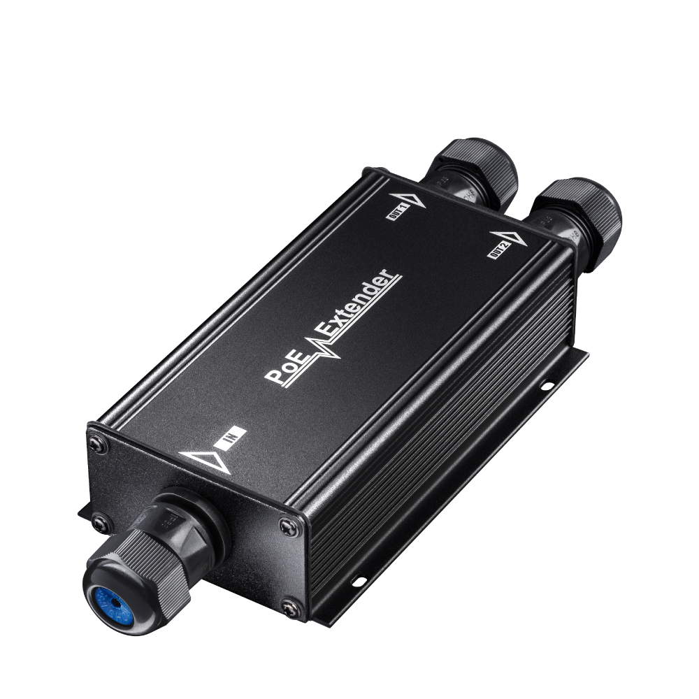 POE25 - 2-Channel Gigabit PoE++ Outdoor Waterproof Extender