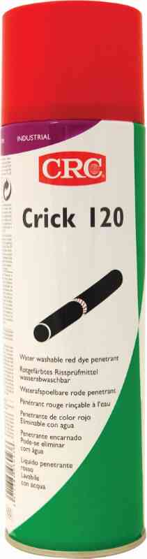 Crick 120 Liquido Penetrante Rosso Controllo Saldature Aerosol 500mL C7201 CRC
