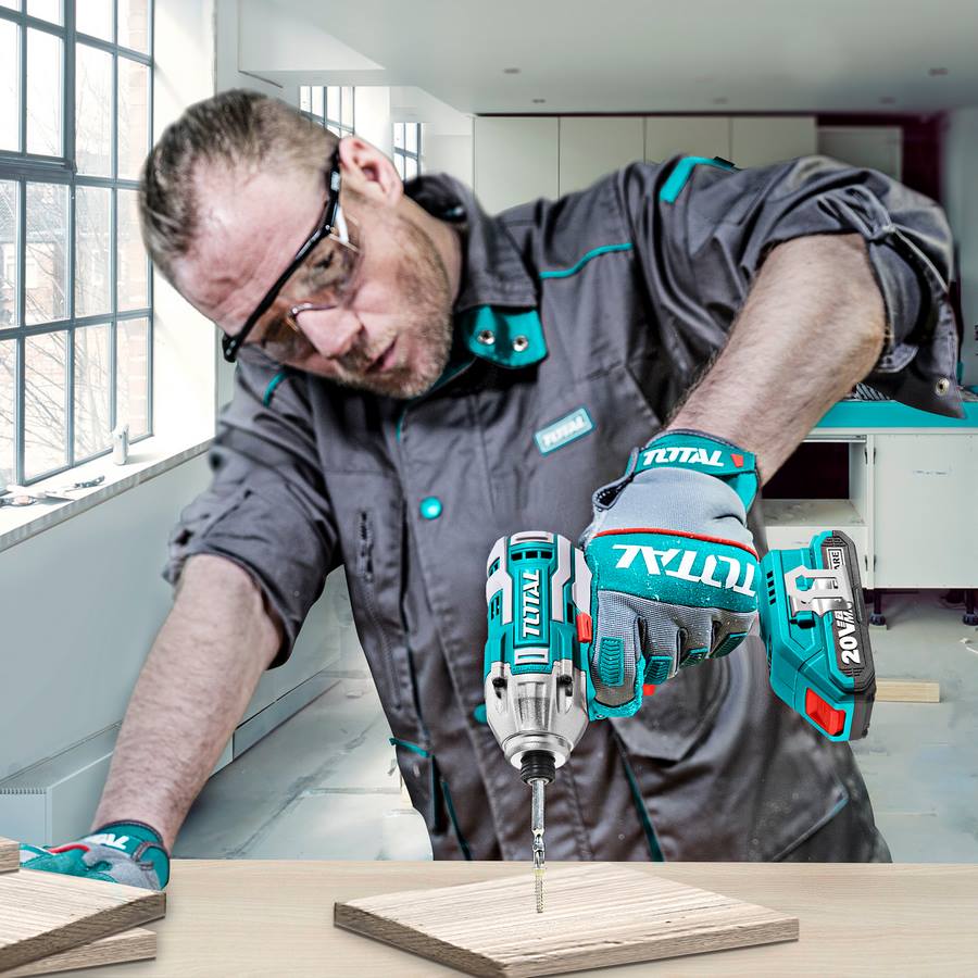 Avvitatore a Impulsi 1/4" 20V + 2 Batterie One Battery TIRLI2002