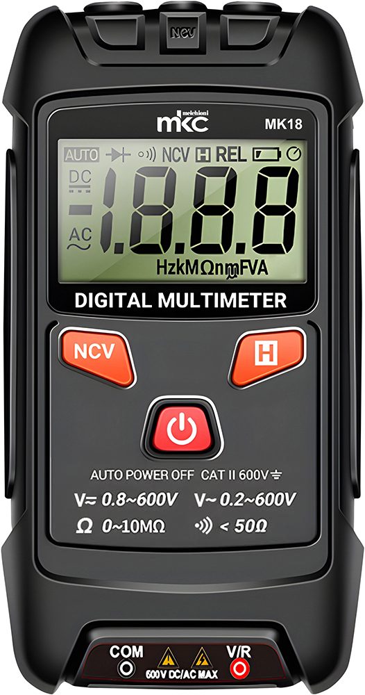 MK18 - Pocket Digital Multimeter DC/AC 600V with NCV
