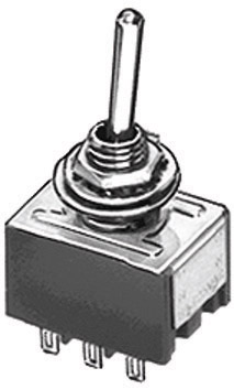 Miyama 492619956 Diverter miniature lever tripolar on-off-on 6a-125v miyama