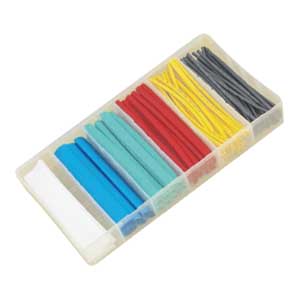 100pcs coloured heat shrink tubing kit in box GT/1000