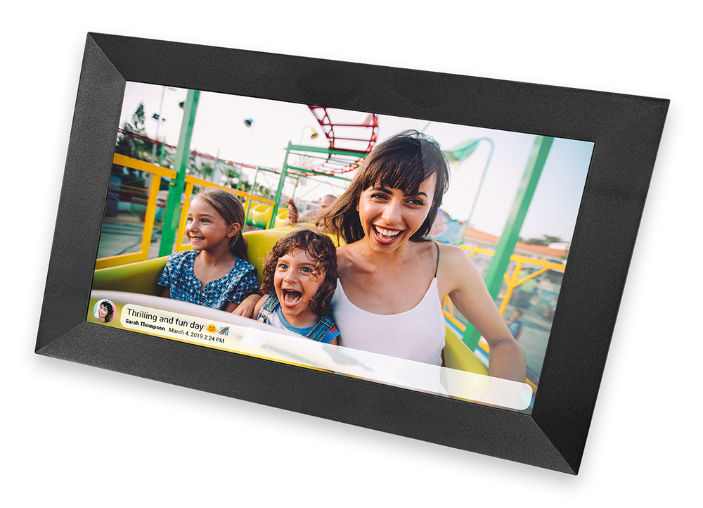 Photo Frame Digitale Smart da 10", colore nero, Mod. DPF-IR10B
