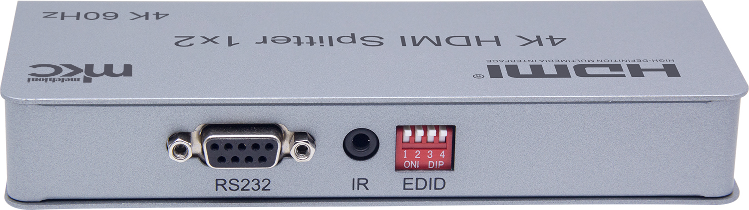 4K 60Hz HDMI Splitter V2.0 EDID 1IN x 2OUT model MK-911-2plus