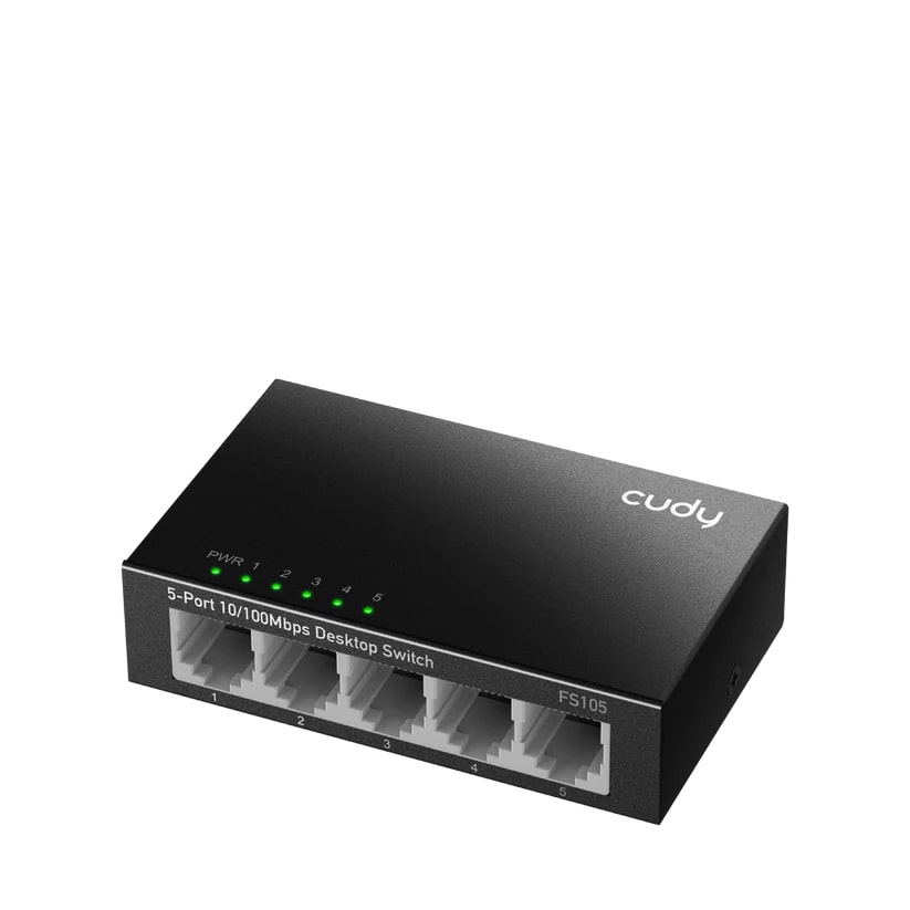 FS105 - 5-Port 10/100 Mbps Metal Switch