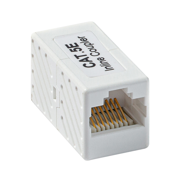 Accoppiatore RJ45 CAT5e presa/presa non schermato