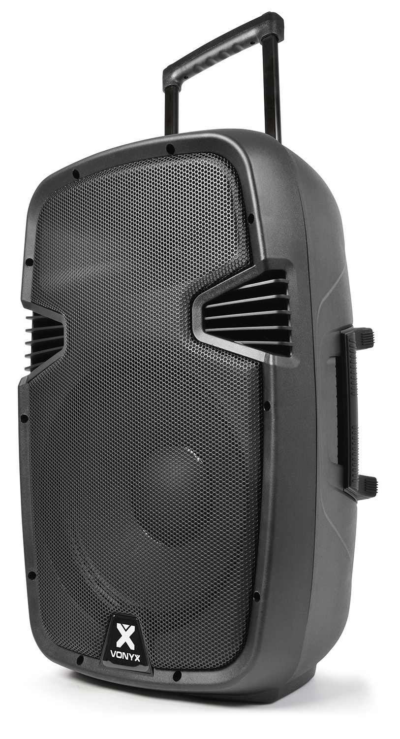 VONYX 550923037 Portable system 500W with 2 Radio microphones VHF and Bluetooth receiver