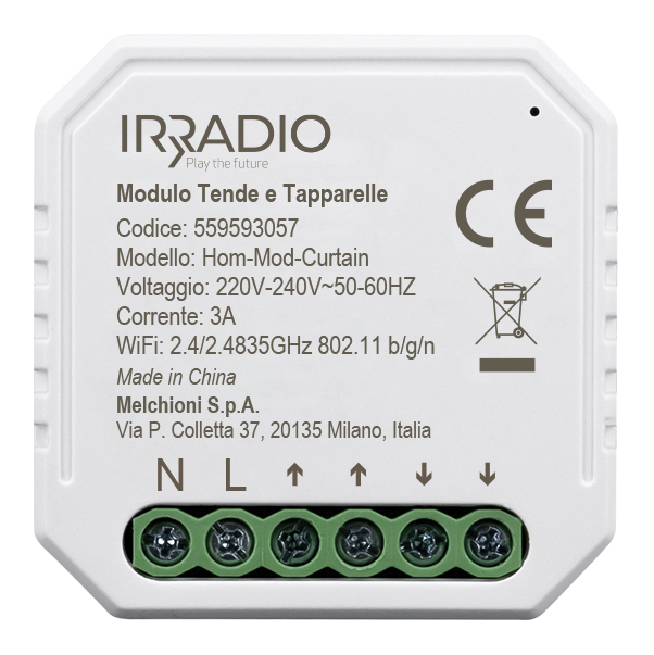 Roller shutter and curtain switch module - 3A WiFi Hom-Curtain