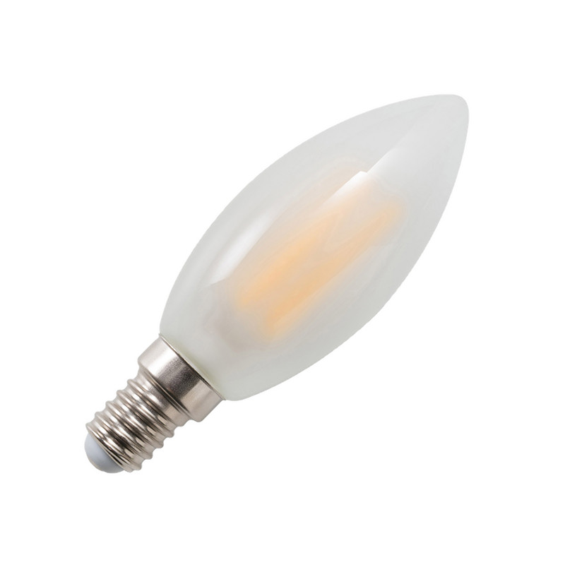Lampadina LED FILOLAMP Candela 6W - Luce calda