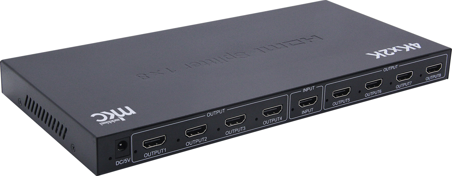 4K 30Hz HDMI Splitter 1 IN x 8 OUT mod. MK-SP8