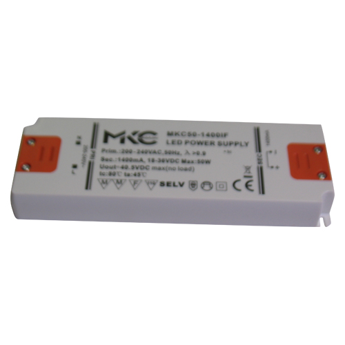 Driver LED MKC50-1400IF 1400MA 50W DC. 18-36 VDC MKC50-1400IF