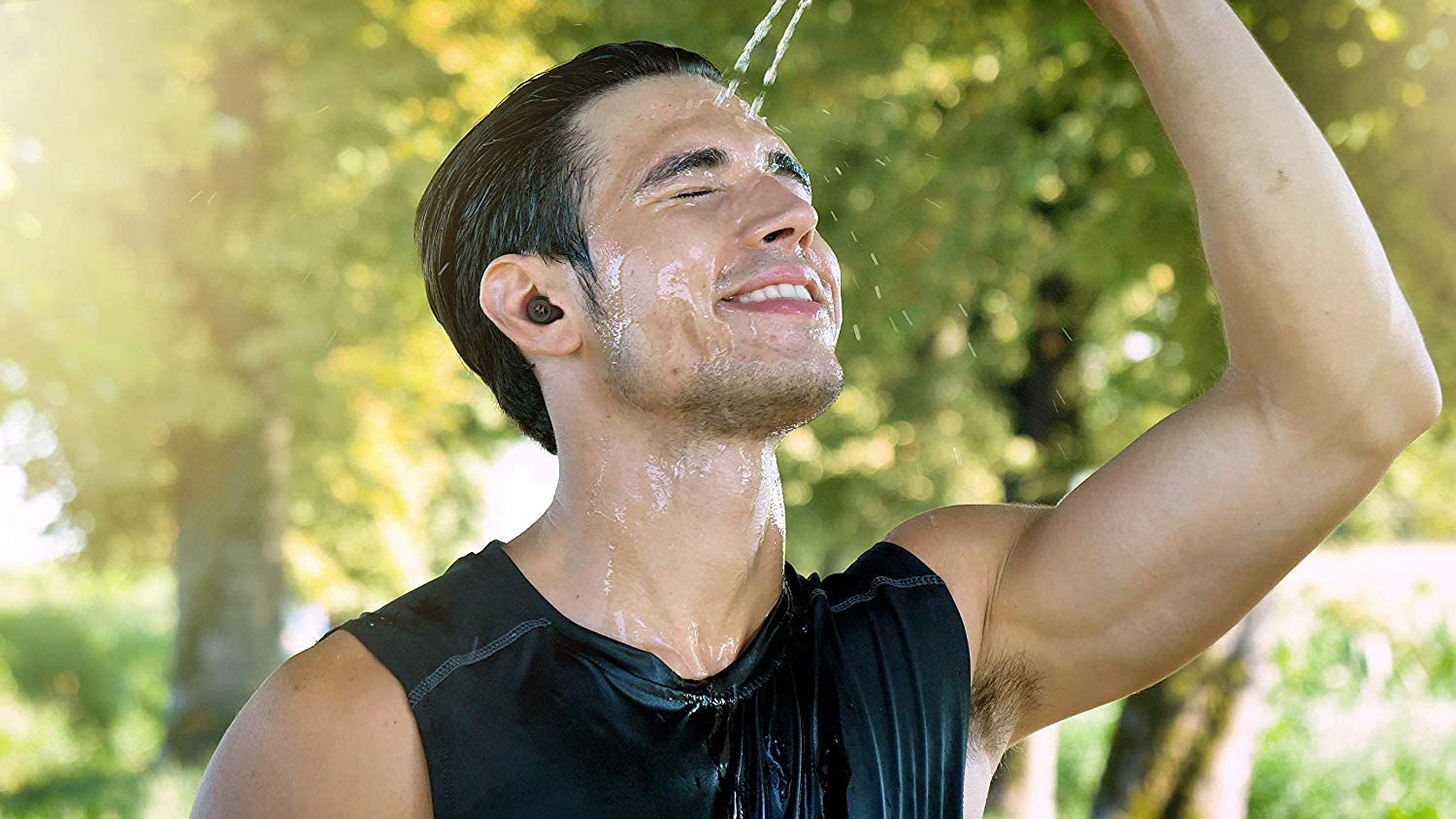 Stereo earphones with Bluetooth Mod. Vervebuds 200 black