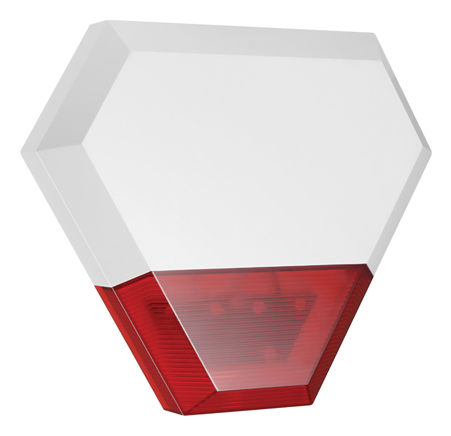 Sirena di avvertimento stroboscopica da esterno WiFi Omni Alarm HOM-iO