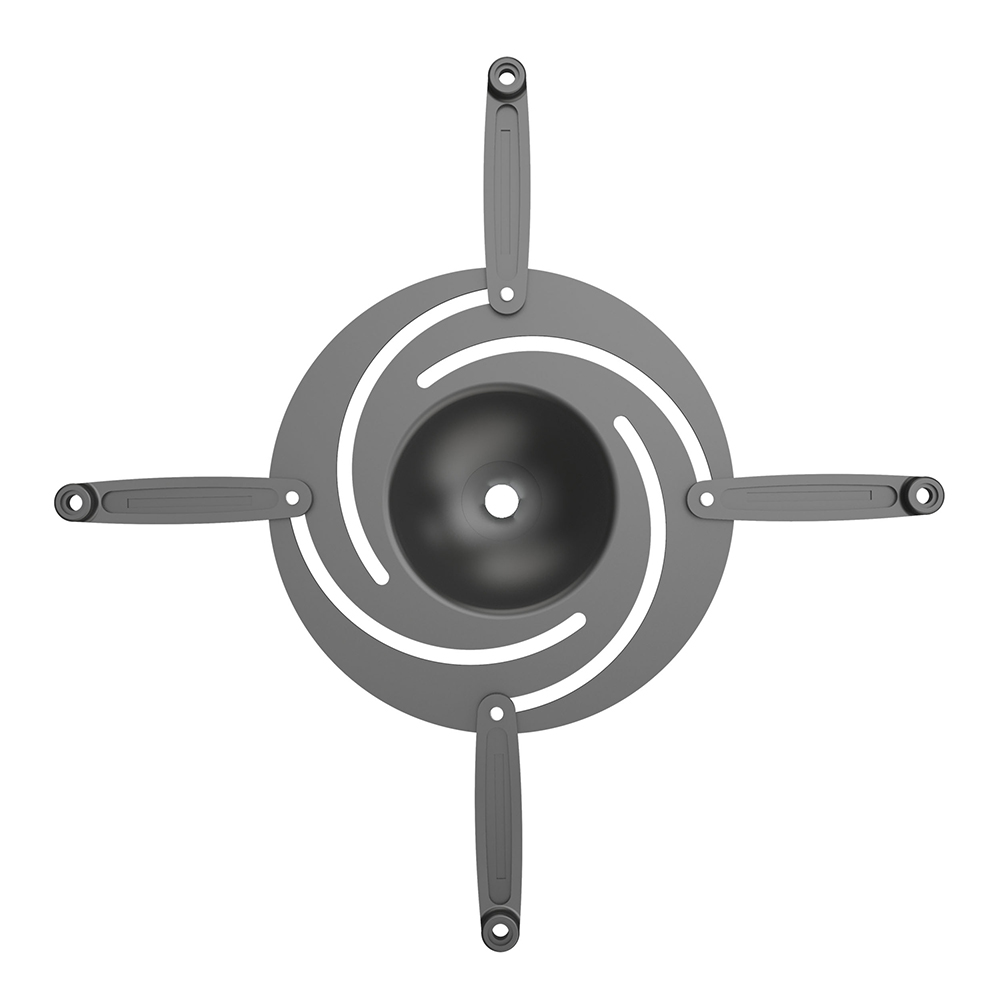 Supporto da soffitto per videopriettori. Distanza da soffitto 240-3105mm, colore nero, Mod. SP-IR-CEILING-240/310