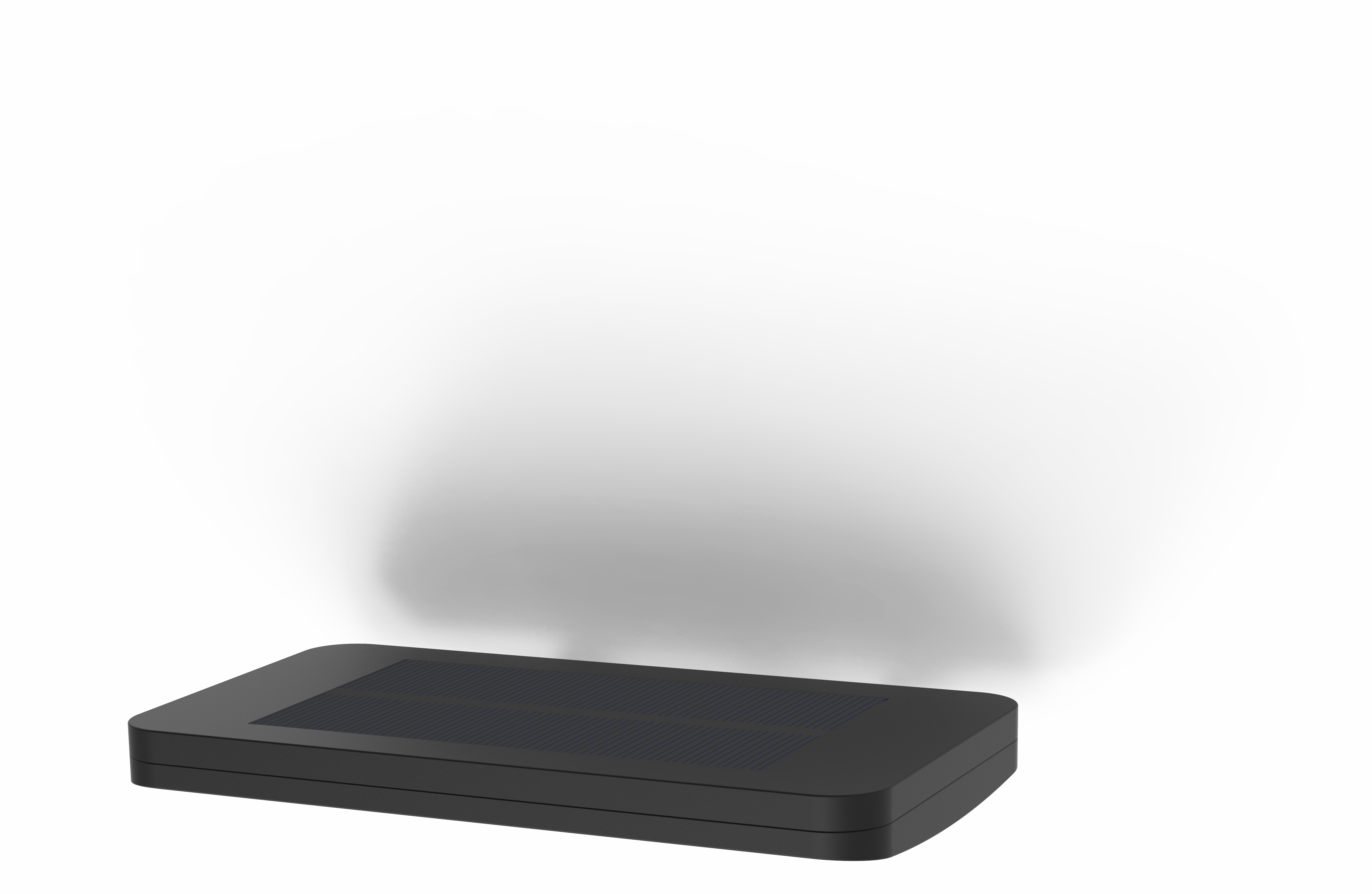 QUADRIO 5W - 5W battery-powered solar spotlight with PIR sensor