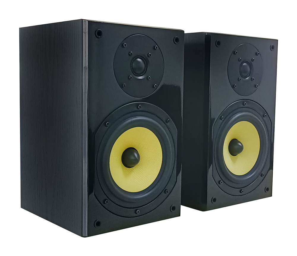 Pair of passive 2-way speakers 120W 6.5" 4Ohm black MKDP-65K PRO Black