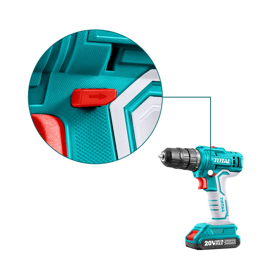 Trapano A Batteria 20V Con 2 Batterie E Valigetta TDLI20012