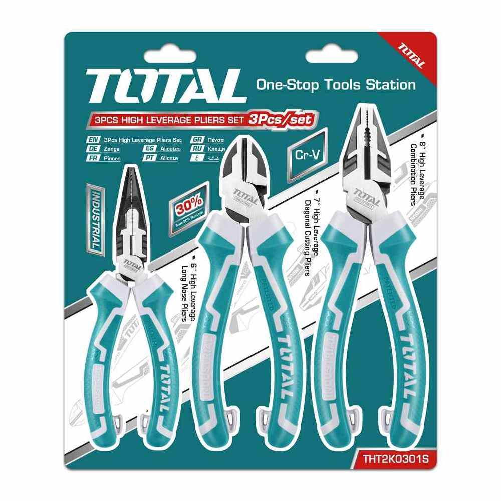 Set Pinze da 3 Pezzi ad alta leva THT2K0301S