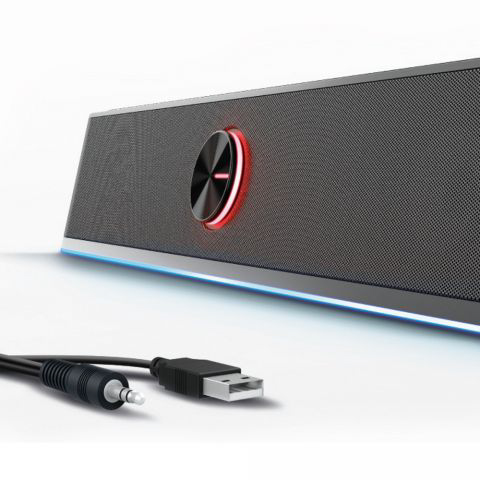 SoundBar Gaming RGB con Bluetooth