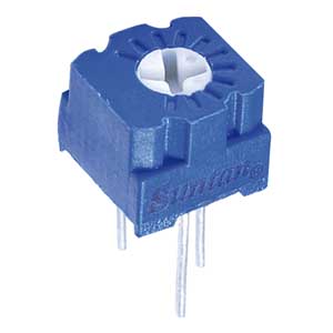 Trimmer Cermet Orizzontale A 1G 1K Ohm TRS23P1K-C