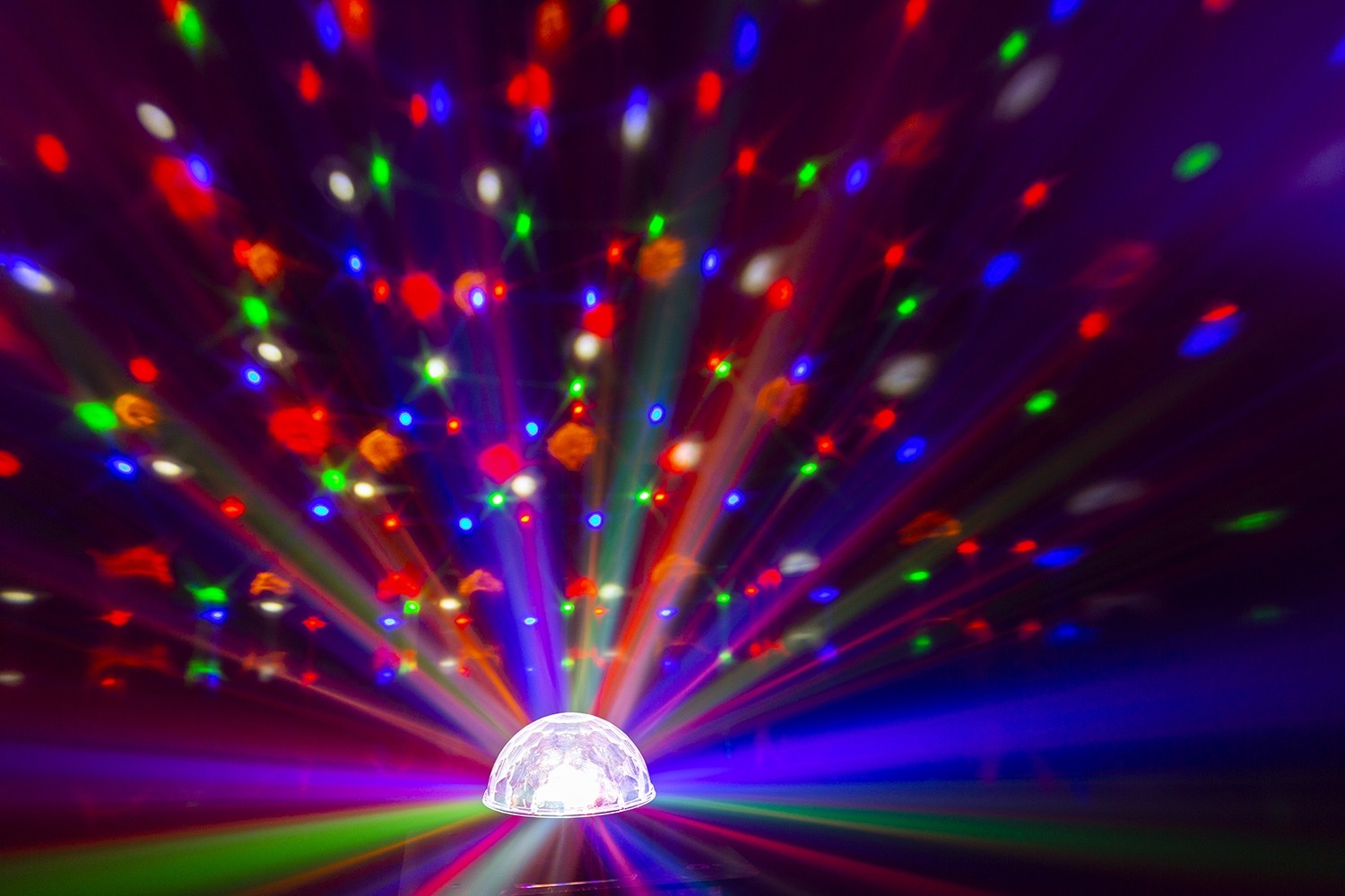 Mini Star Ball DMX LED 9 colours, Model JB90R