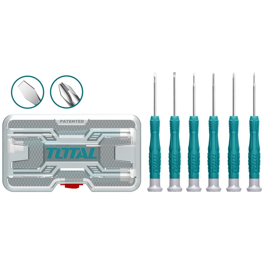 Set Da 6 Cacciaviti Di Precisione THT250PS0601