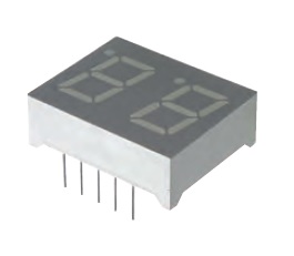 Display Anodo Comune . 2 Digit 0,5" Rosso DS/516R-C