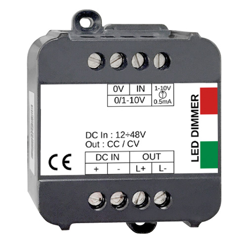 Controller dimmer DLC1248-1CV-110-ME per luci a LED,1 canale 0-10/1-10, MKC Light