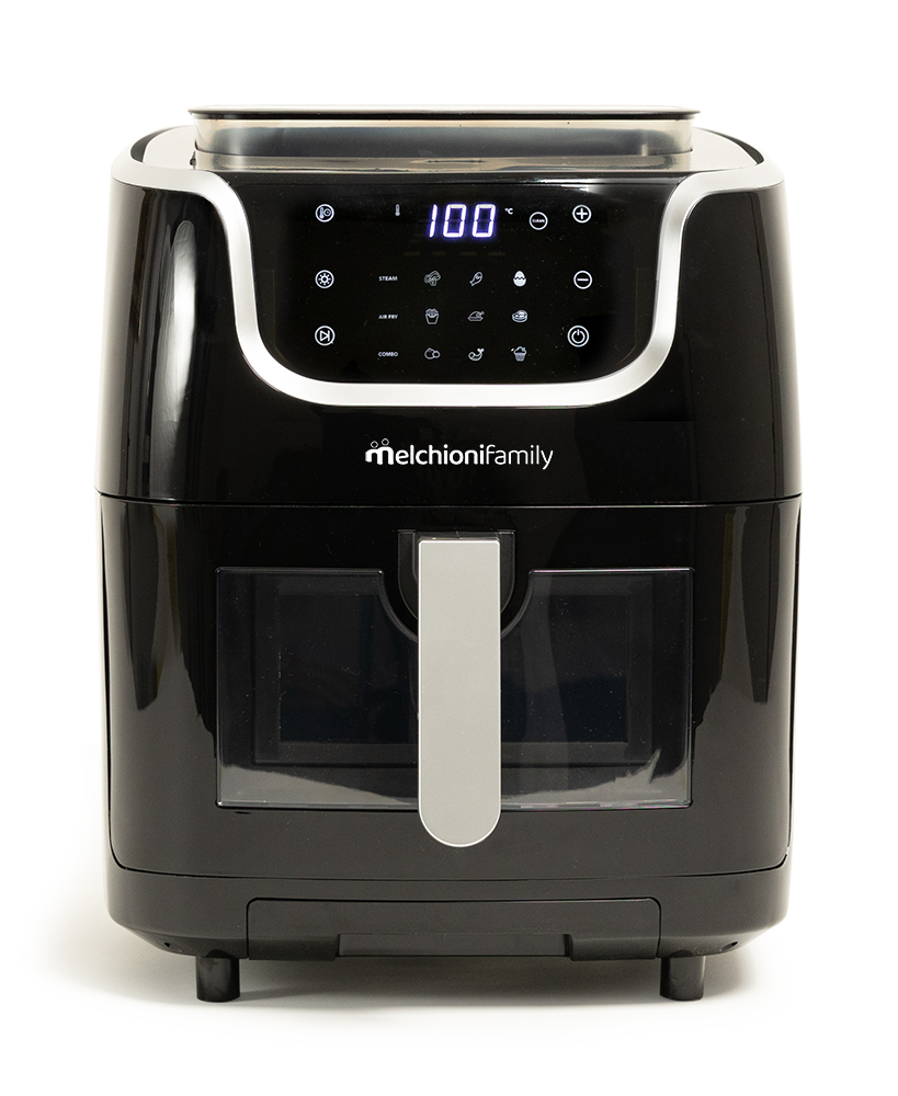 Friggitrice ad aria GIOIA 6,5L con funzione vapore nera