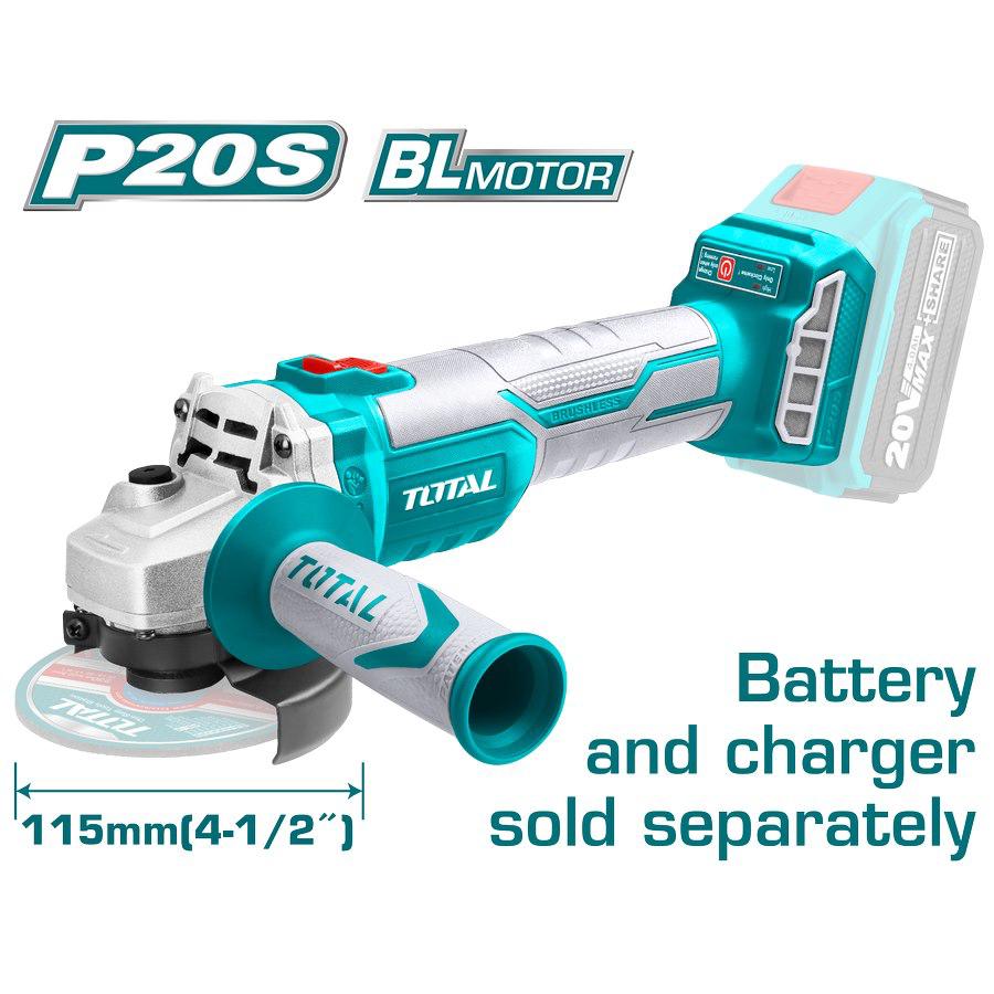 115mm Angle Grinder - 20V TAGLI201158