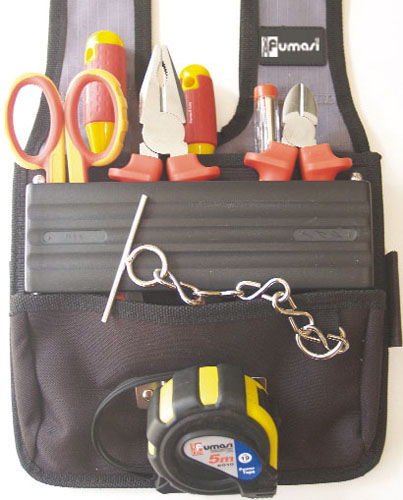 Trousse pocket da 9pcs in tessuto 094080