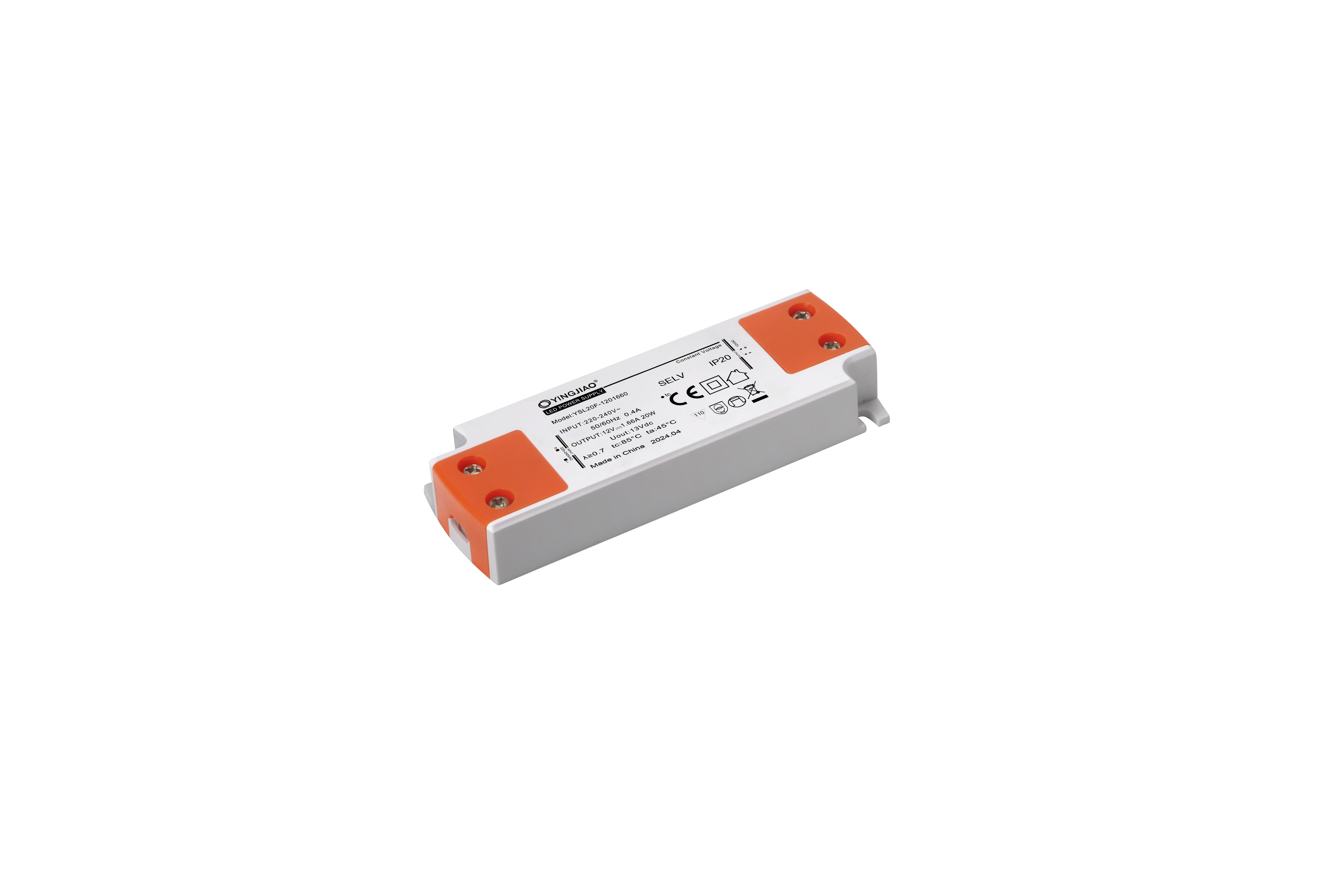 Ultraslim LED Driver Constant Voltage 12V - 20W IP20